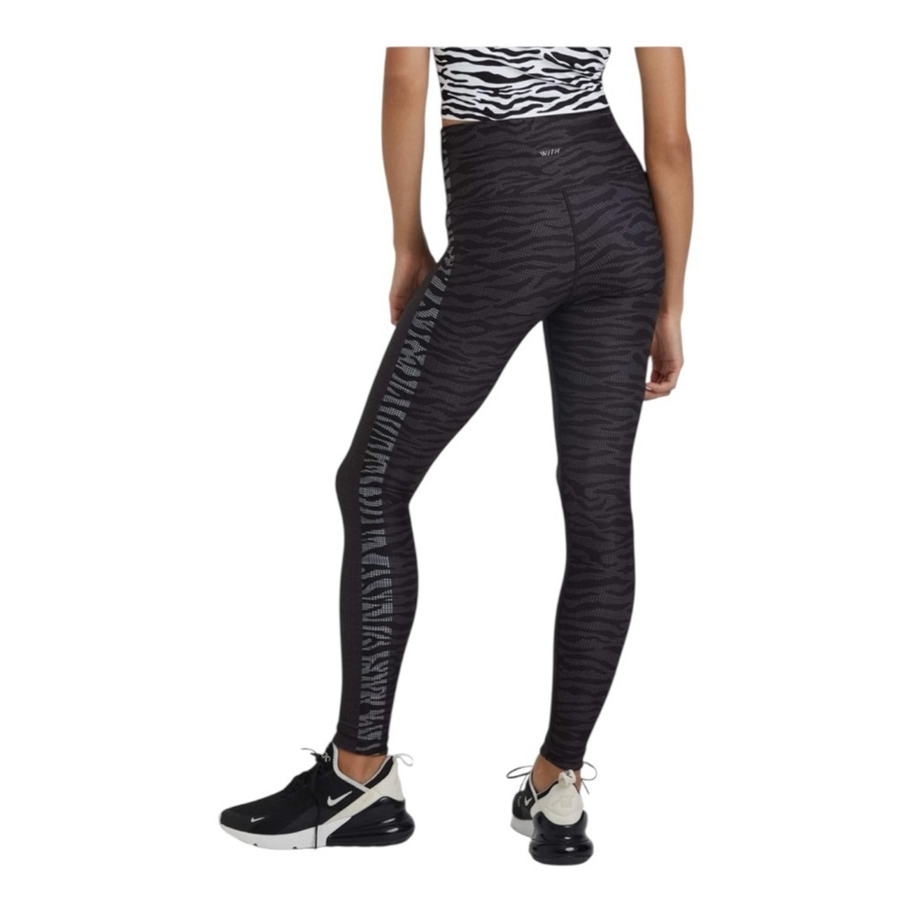 WITH Reversible High Waist Leggings Black White Viva Zebra - Picture 2 of 10